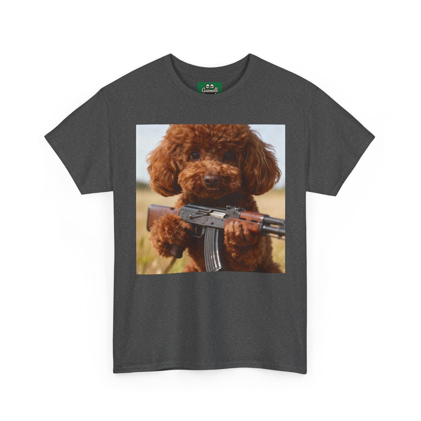 Maglietta AK47 con Foto del Tuo Animale