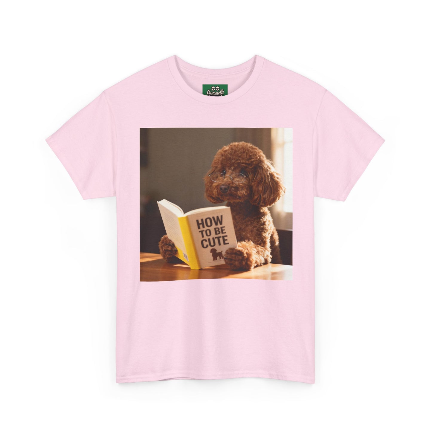 Maglietta How To Be Cute con Foto del Tuo Animale