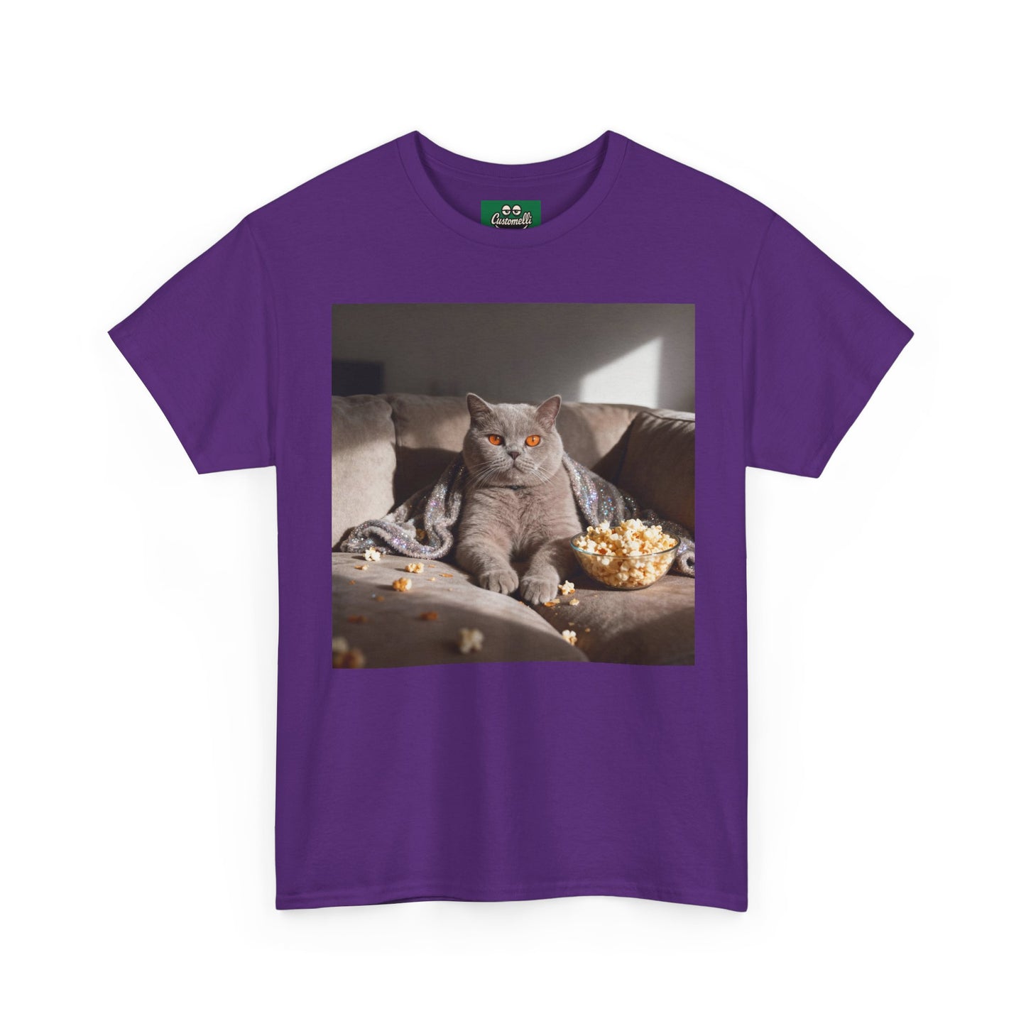 Maglietta Lazy con Foto del Tuo Animale