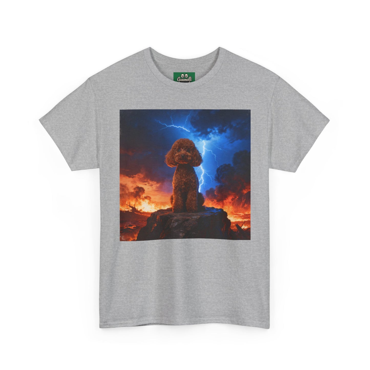 Maglietta Meowtallica con Foto del Tuo Animale