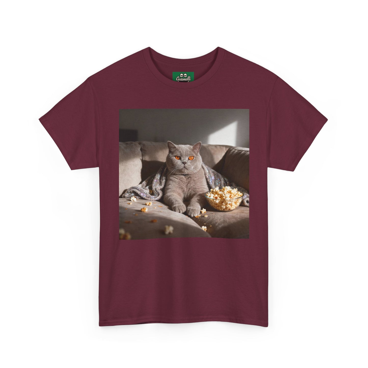 Maglietta Lazy con Foto del Tuo Animale