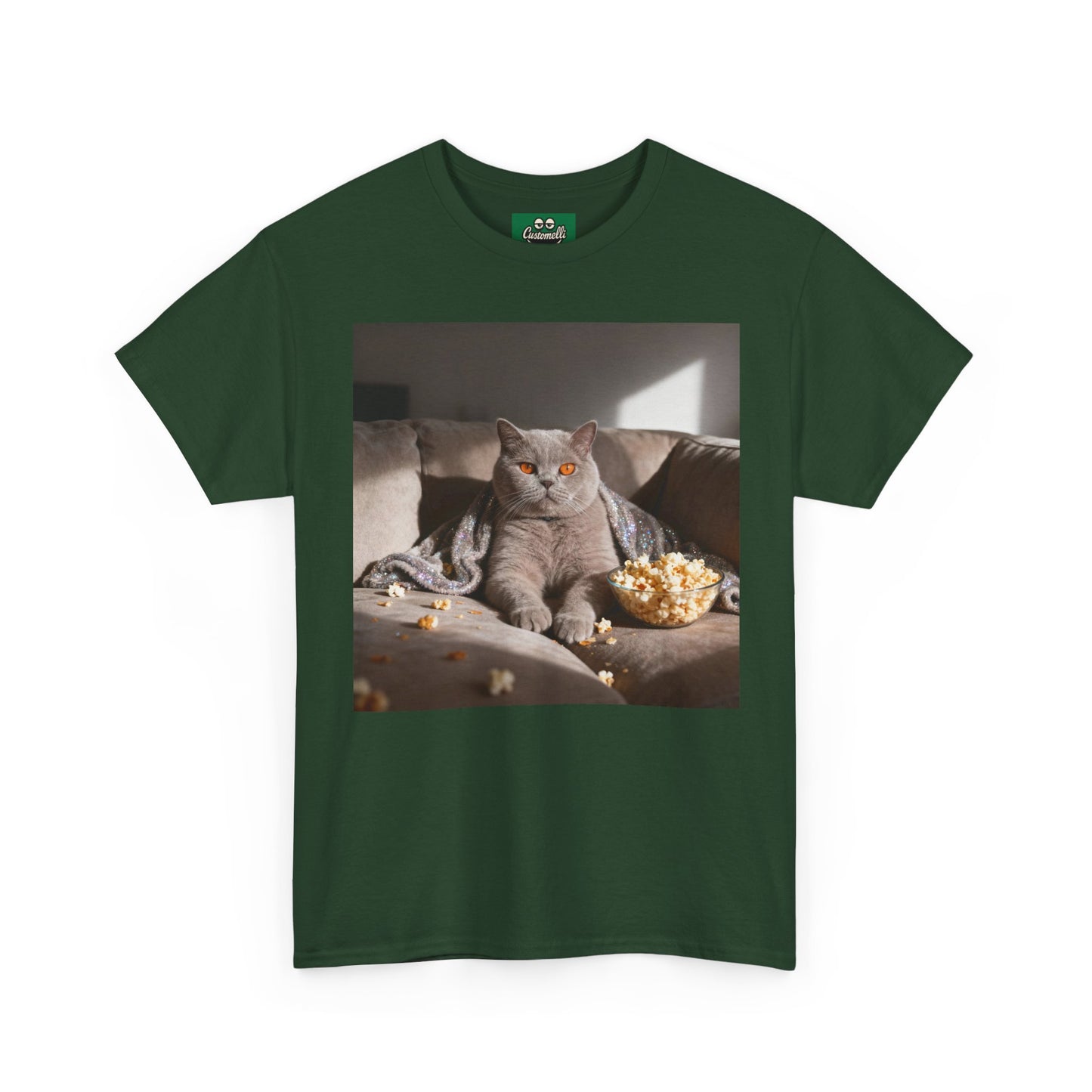 Maglietta Lazy con Foto del Tuo Animale