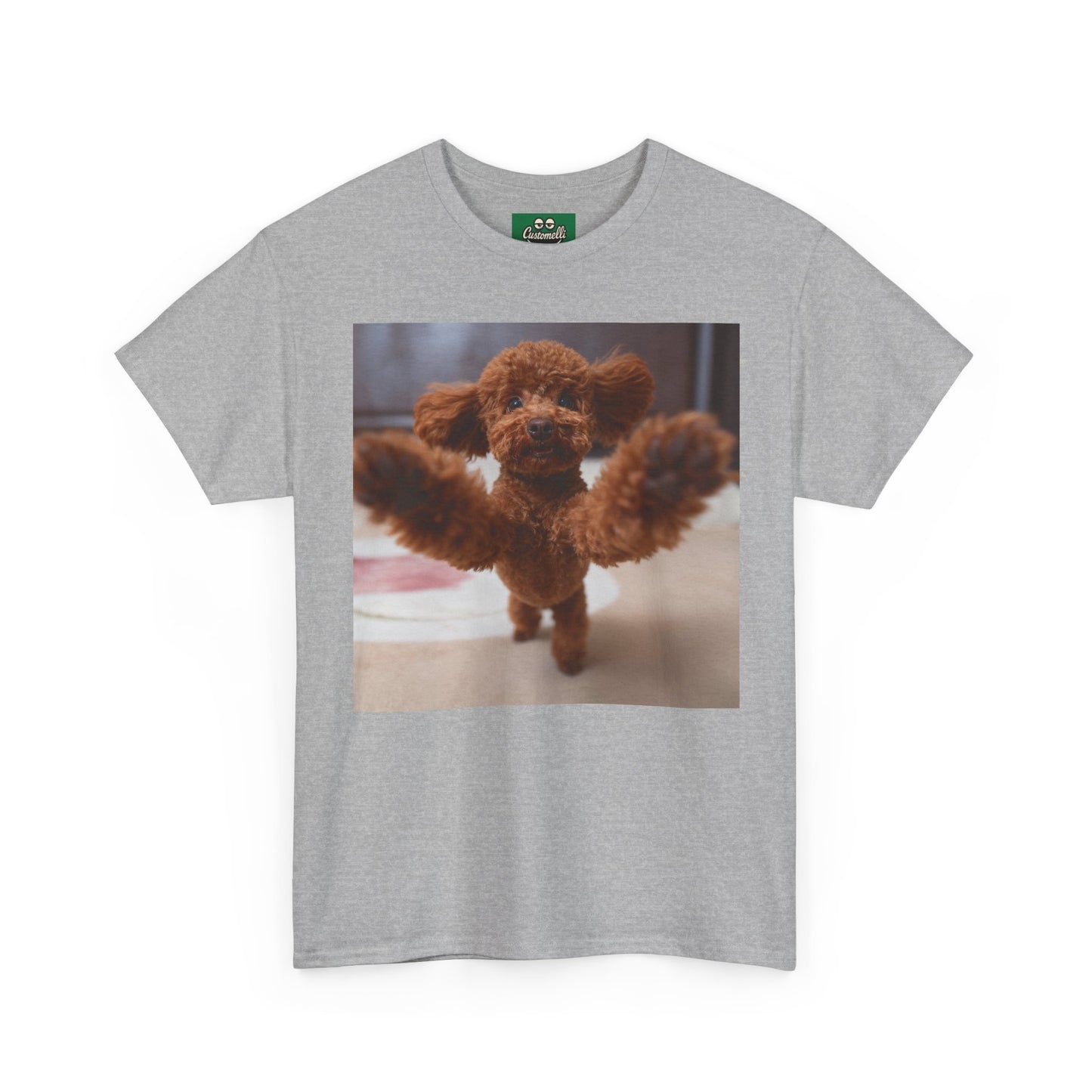 Maglietta Hug Me con Foto del Tuo Animale