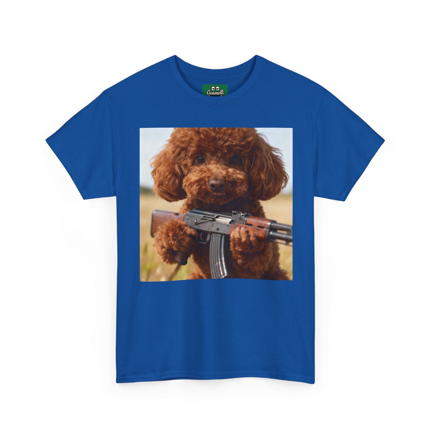 Maglietta AK47 con Foto del Tuo Animale