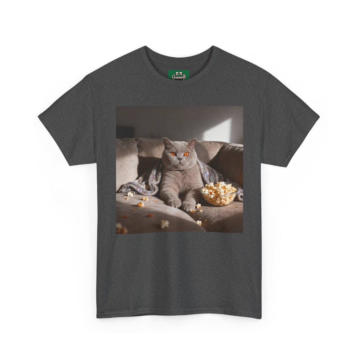 Maglietta Lazy con Foto del Tuo Animale