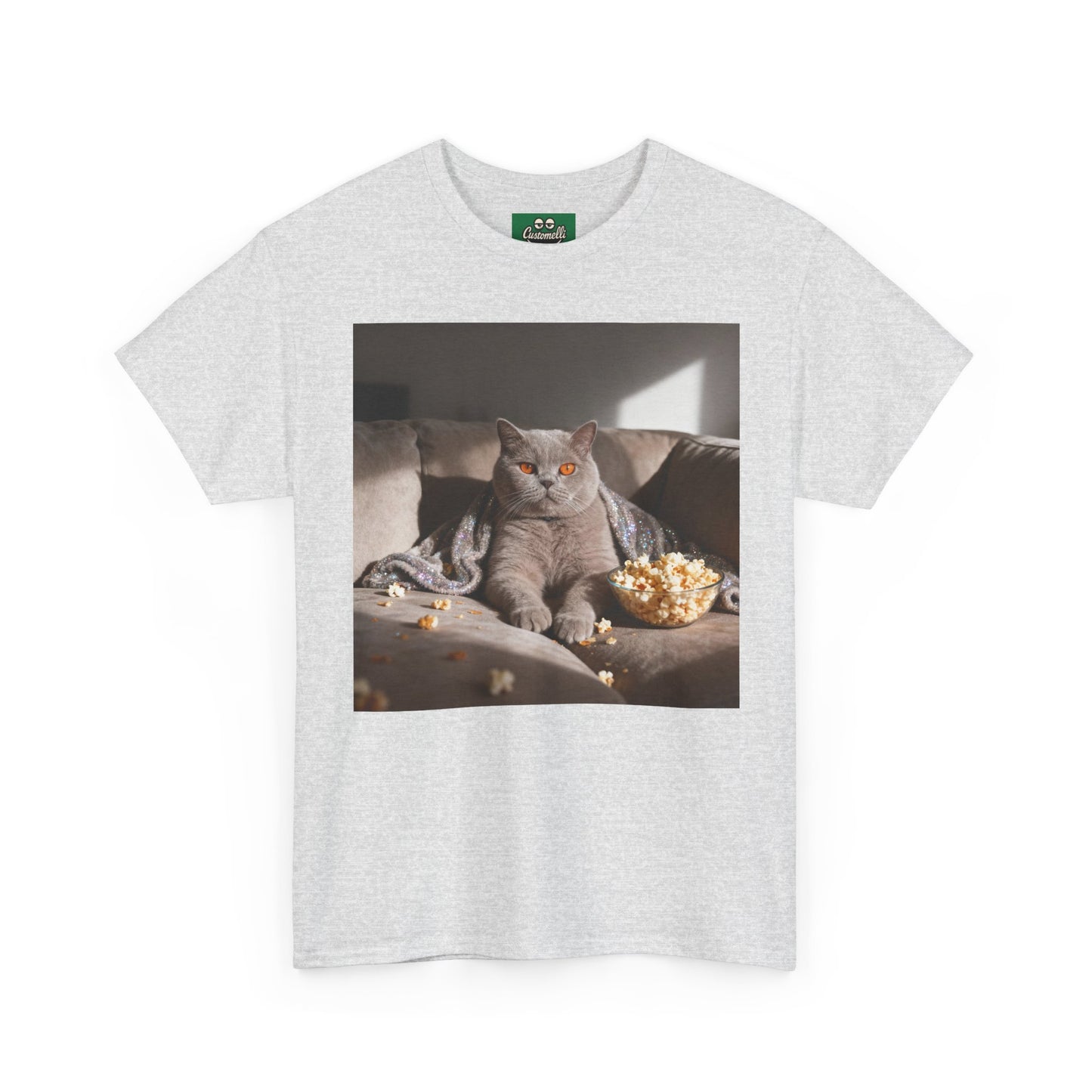 Maglietta Lazy con Foto del Tuo Animale