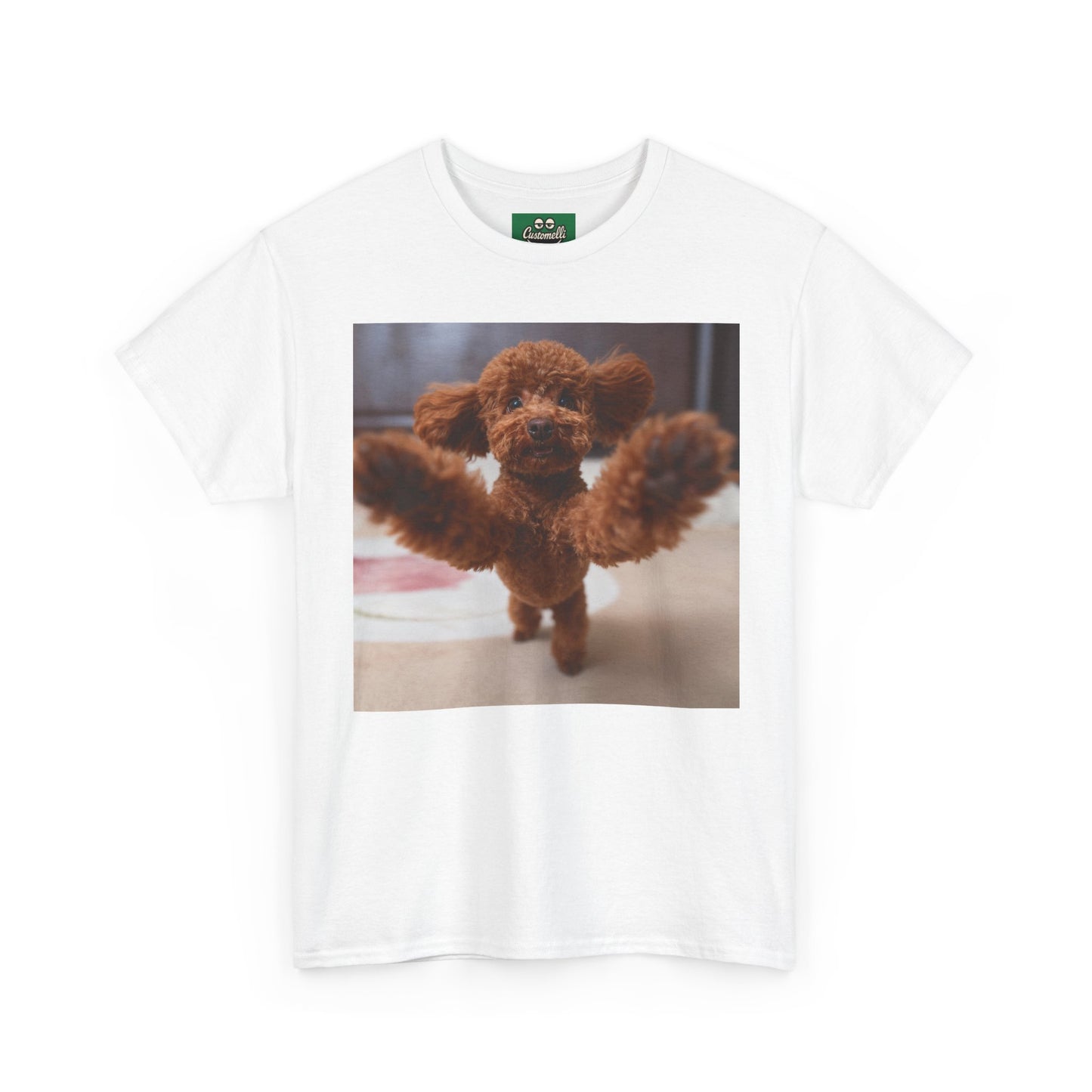 Maglietta Hug Me con Foto del Tuo Animale