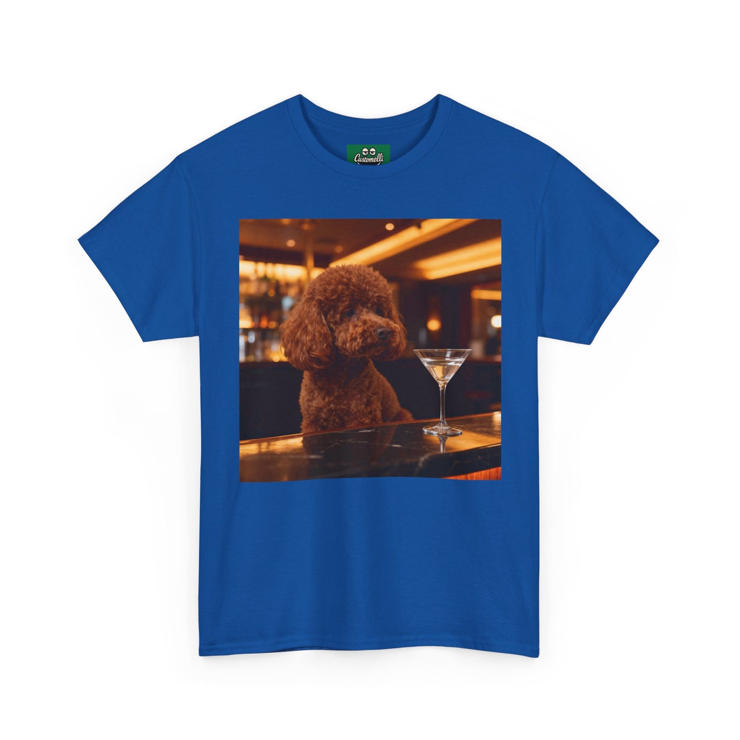 Maglietta Cocktail con Foto del Tuo Animale