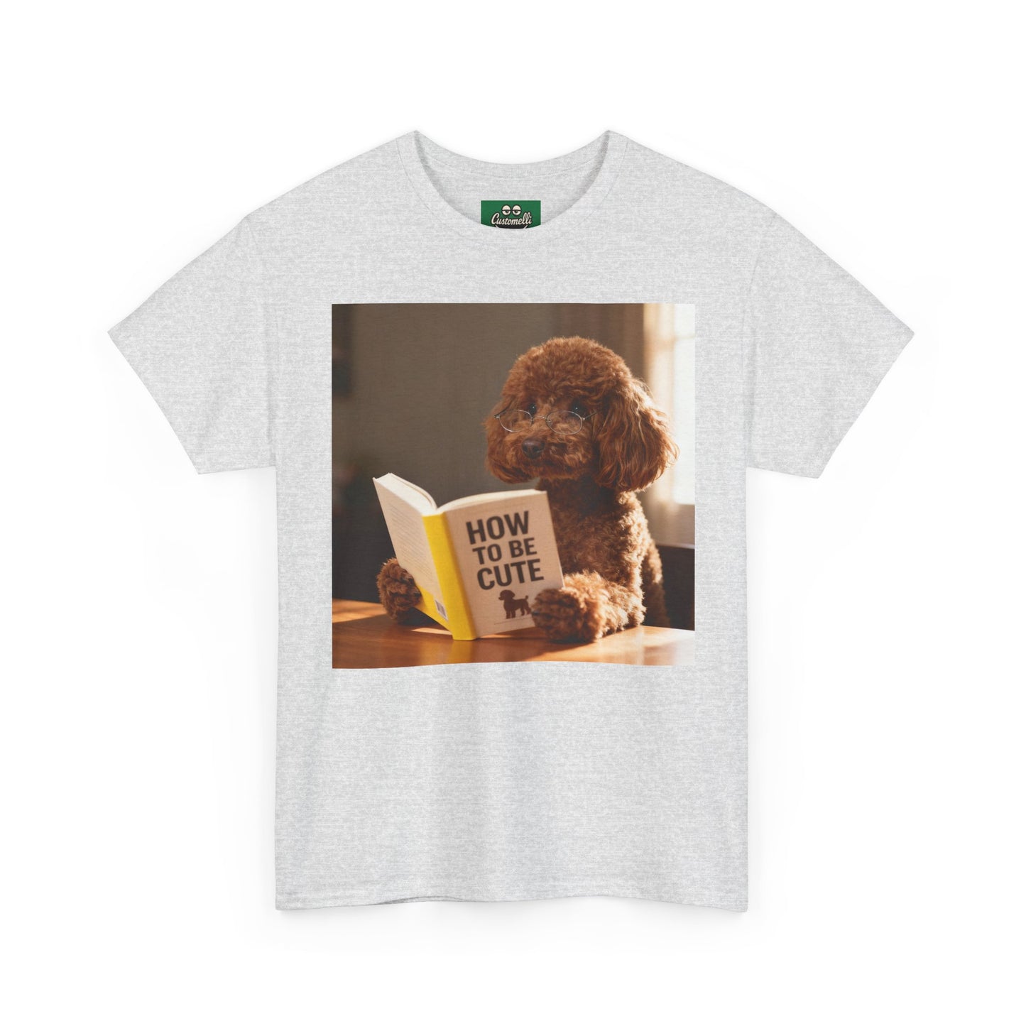 Maglietta How To Be Cute con Foto del Tuo Animale