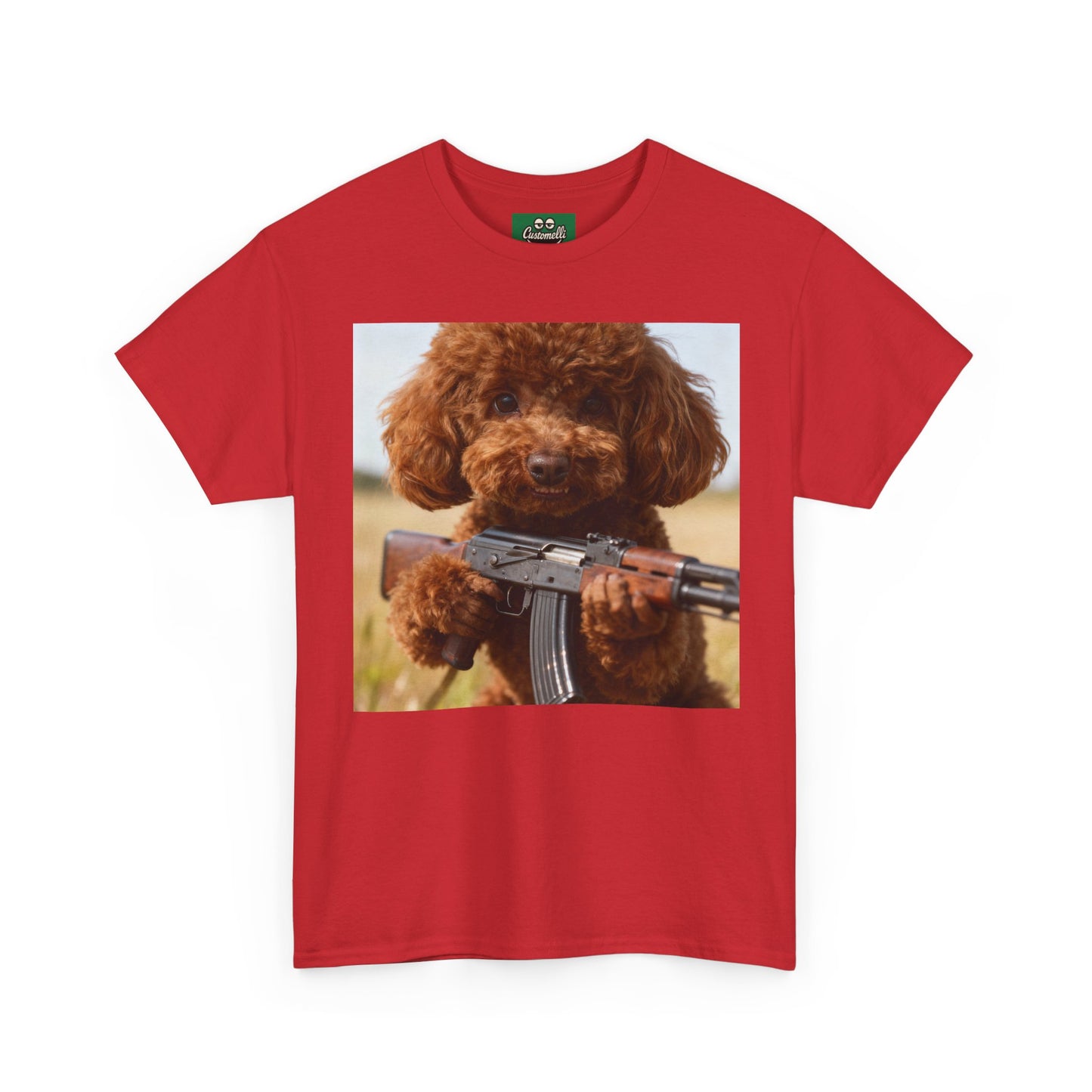 Maglietta AK47 con Foto del Tuo Animale