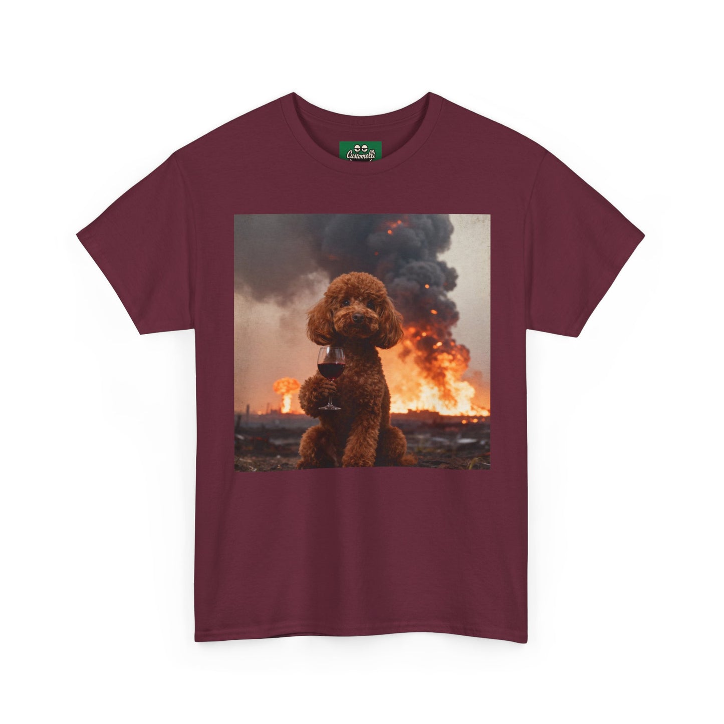 Maglietta Apawcalypse Now con Foto del Tuo Animale