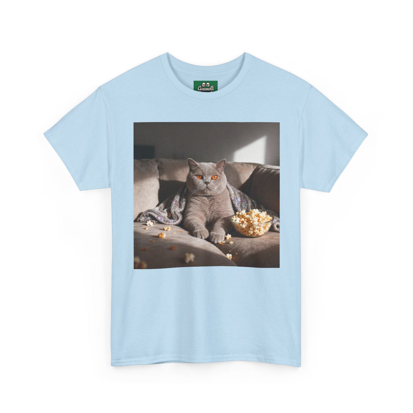 Maglietta Lazy con Foto del Tuo Animale