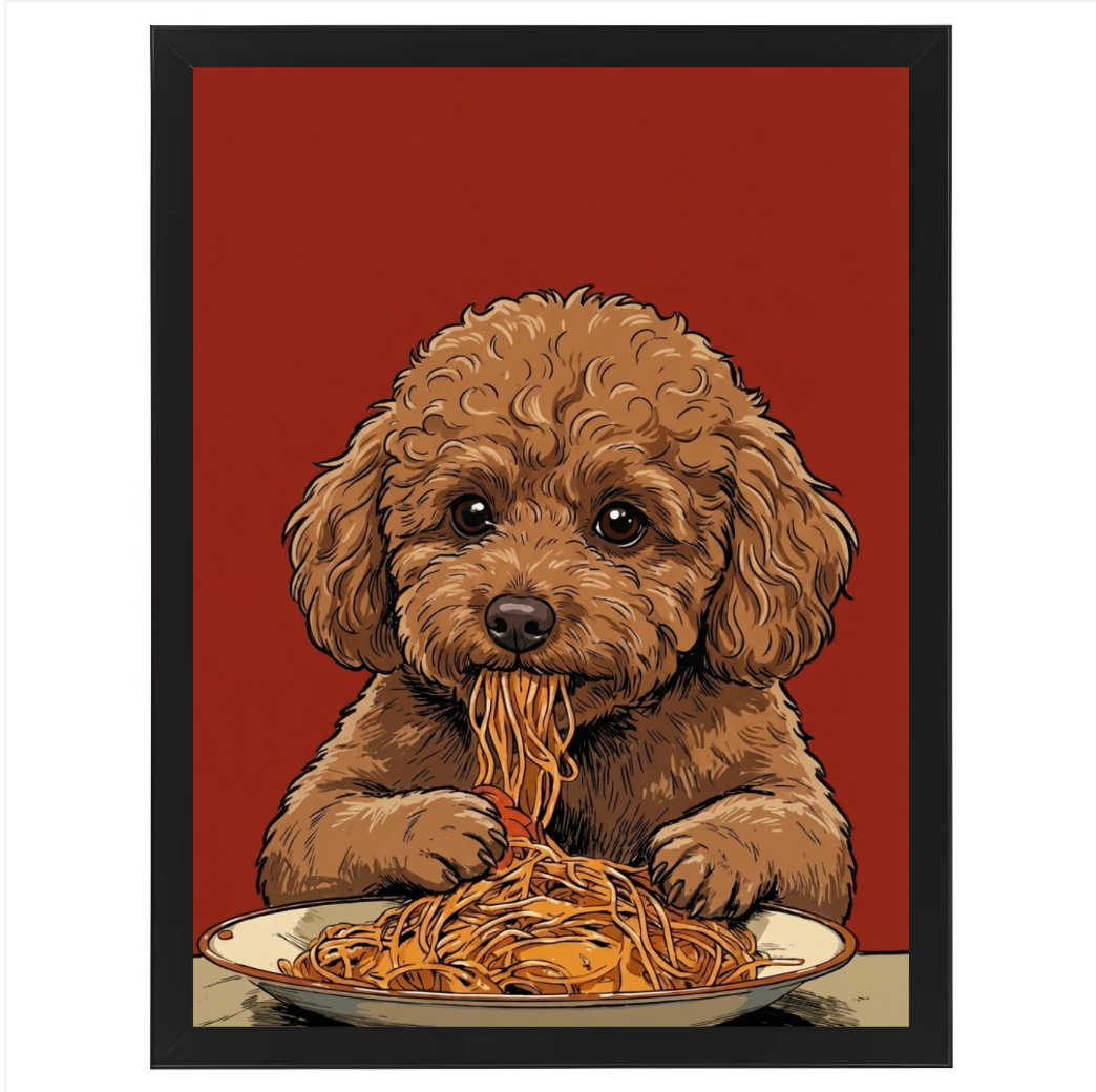 Poster Spaghetti 30x40cm personalizzato