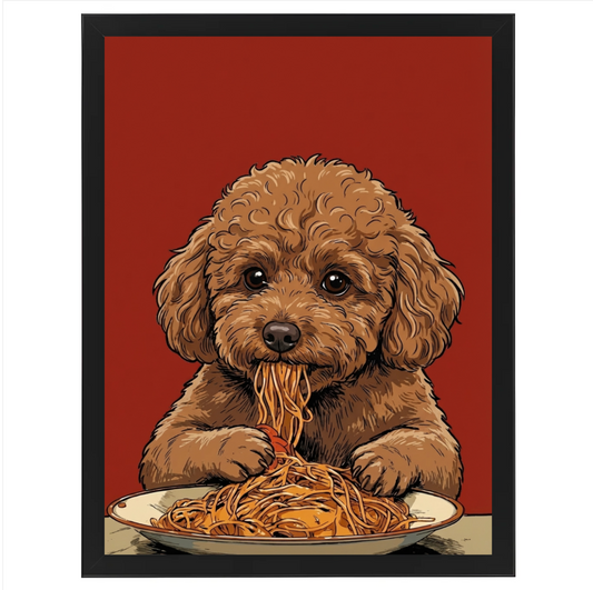 Poster Spaghetti 30x40cm personalizzato