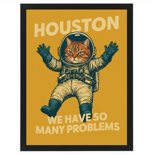 Poster Houston 30x40cm personalizzato